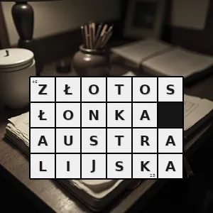 Hasło krzyżówkowe złotogonek - złotosłonka australijska – rozwiązanie, synonimy, podpowiedzi i definicje krzyżówkowe